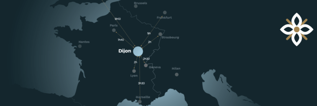 carte accessibilité Dijon Europe