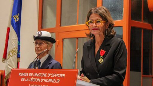 Catherine Petitjean Présidente de Dijon Bourgogne Invest Légion d'Honneur