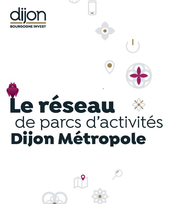 Logo zones d'activités de la métropole dijonnaise