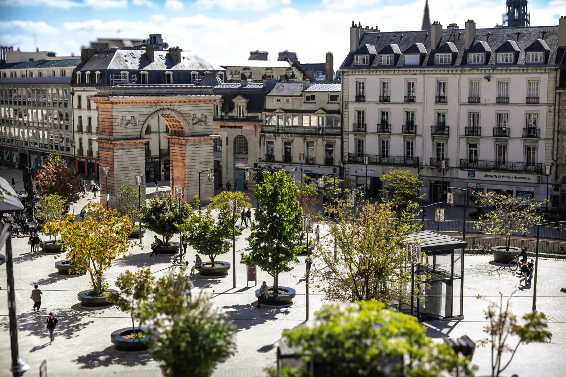 Photo de la place Darcy Dijon