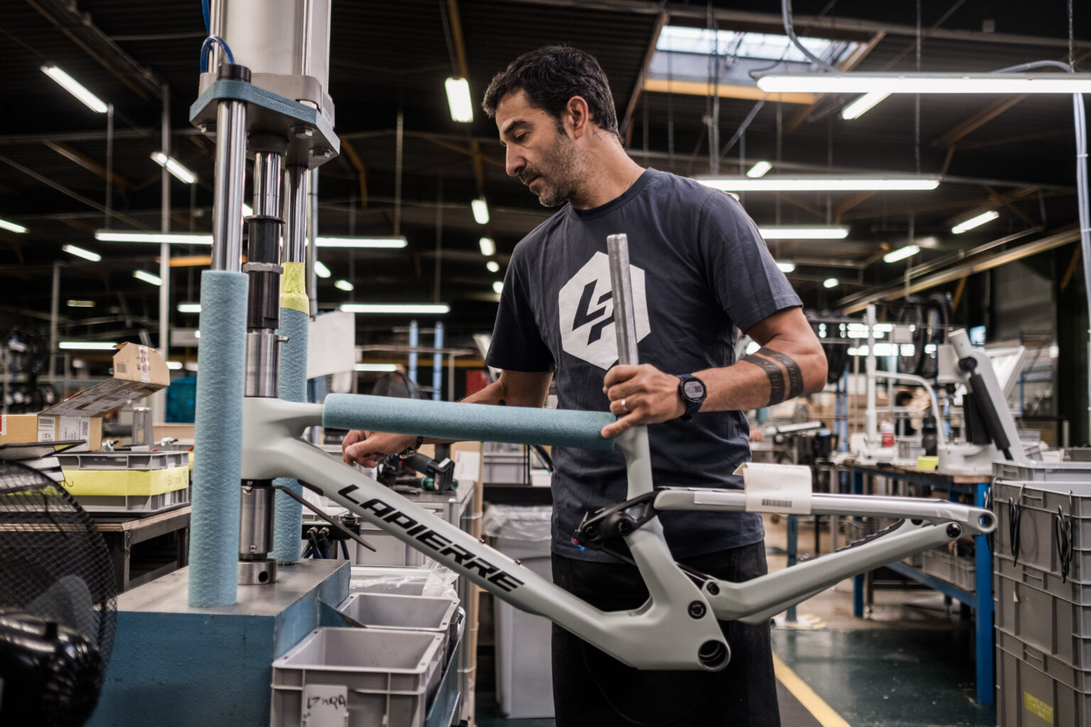 Photo d'un employé des Cycles Lapierre