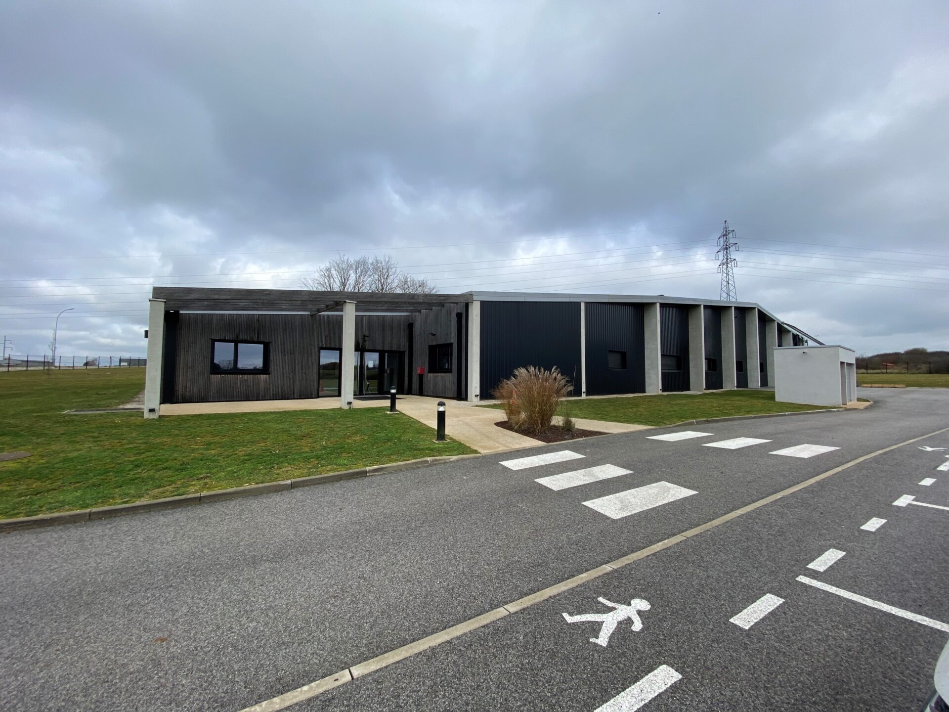 Façace principal du nouveau batiment de FEBUS Ingenierie